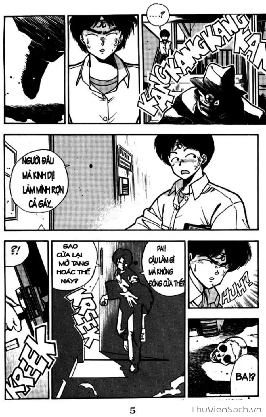 Truyện Tranh Cô Bé Ba Mắt - 3X3 Eyes trang 6