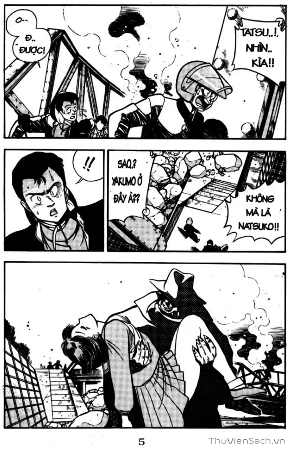 Truyện Tranh Cô Bé Ba Mắt - 3X3 Eyes trang 6