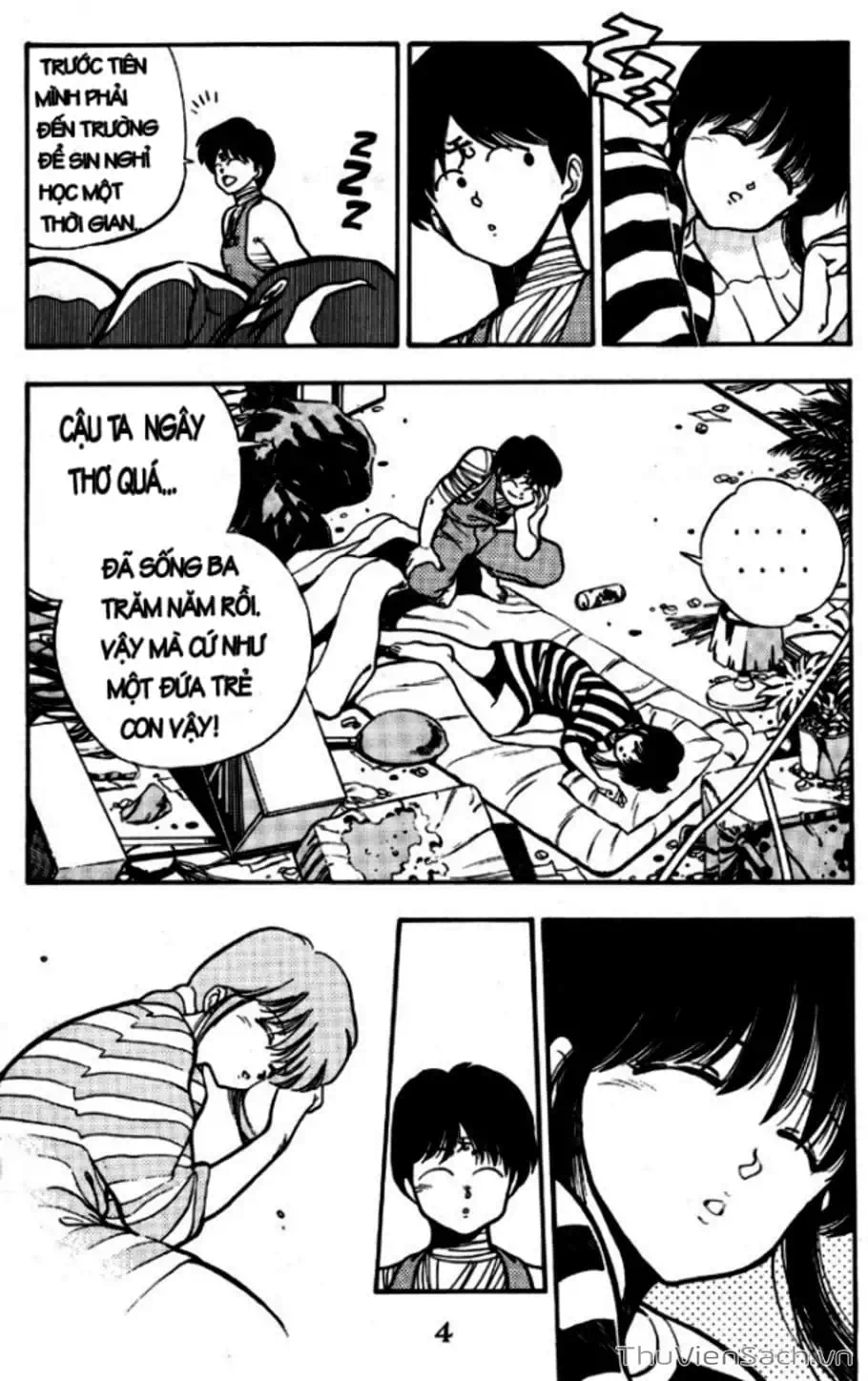 Truyện Tranh Cô Bé Ba Mắt - 3X3 Eyes trang 6