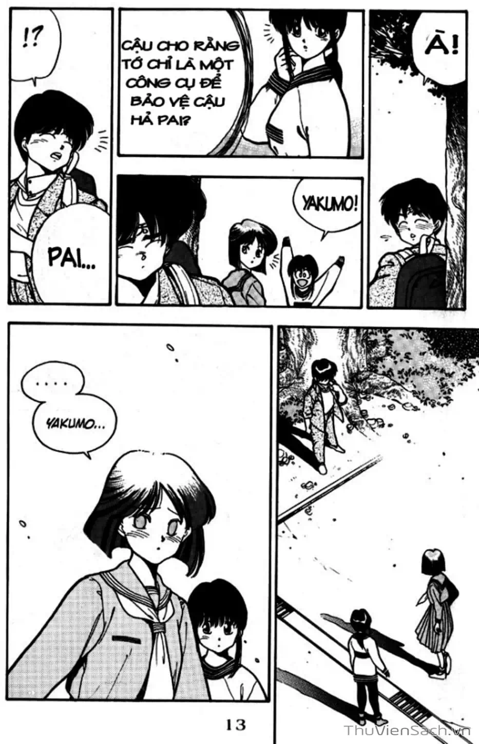 Truyện Tranh Cô Bé Ba Mắt - 3X3 Eyes trang 6