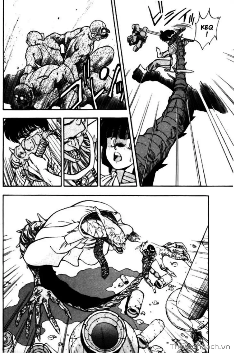 Truyện Tranh Cô Bé Ba Mắt - 3X3 Eyes trang 6