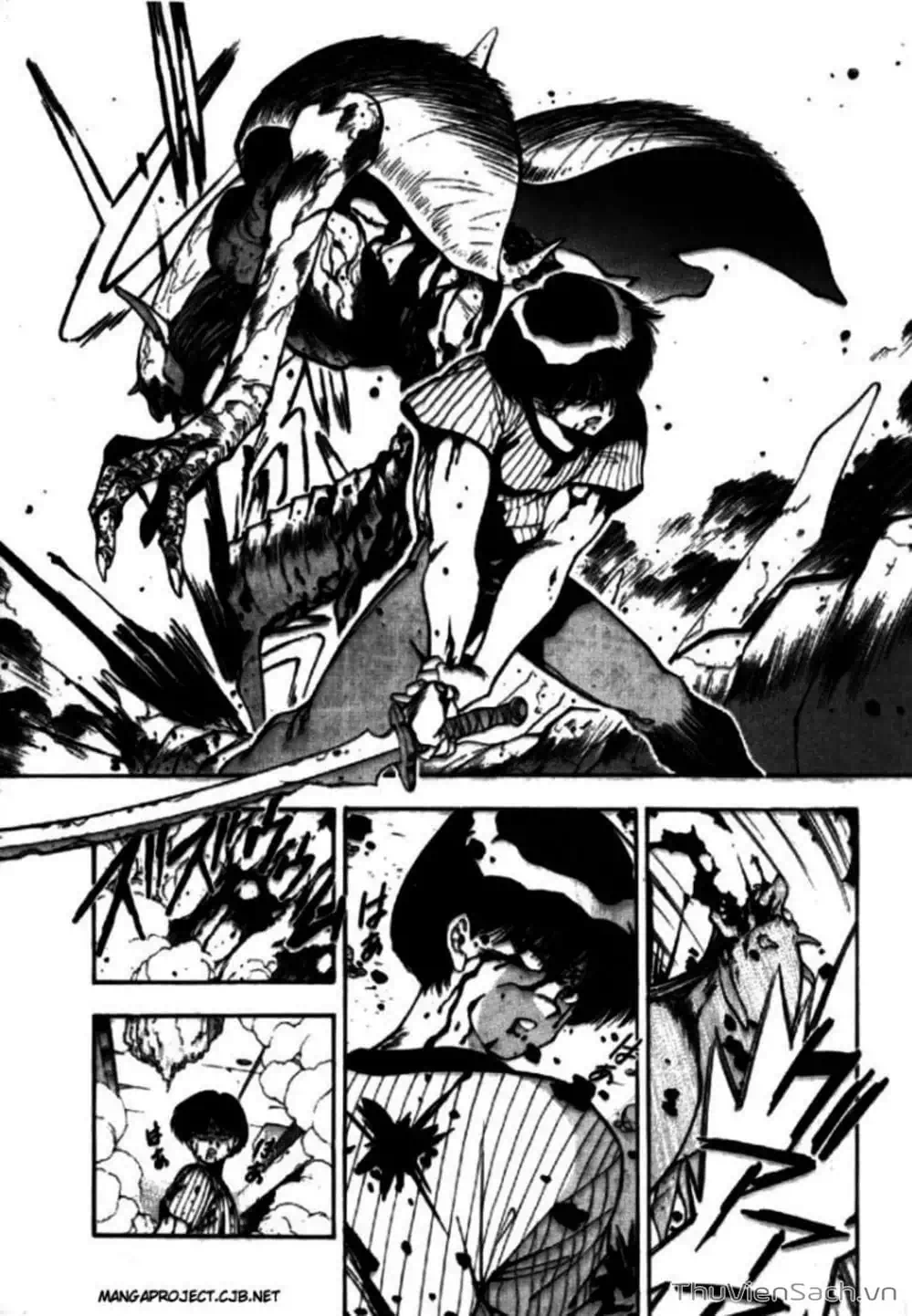 Truyện Tranh Cô Bé Ba Mắt - 3X3 Eyes trang 6