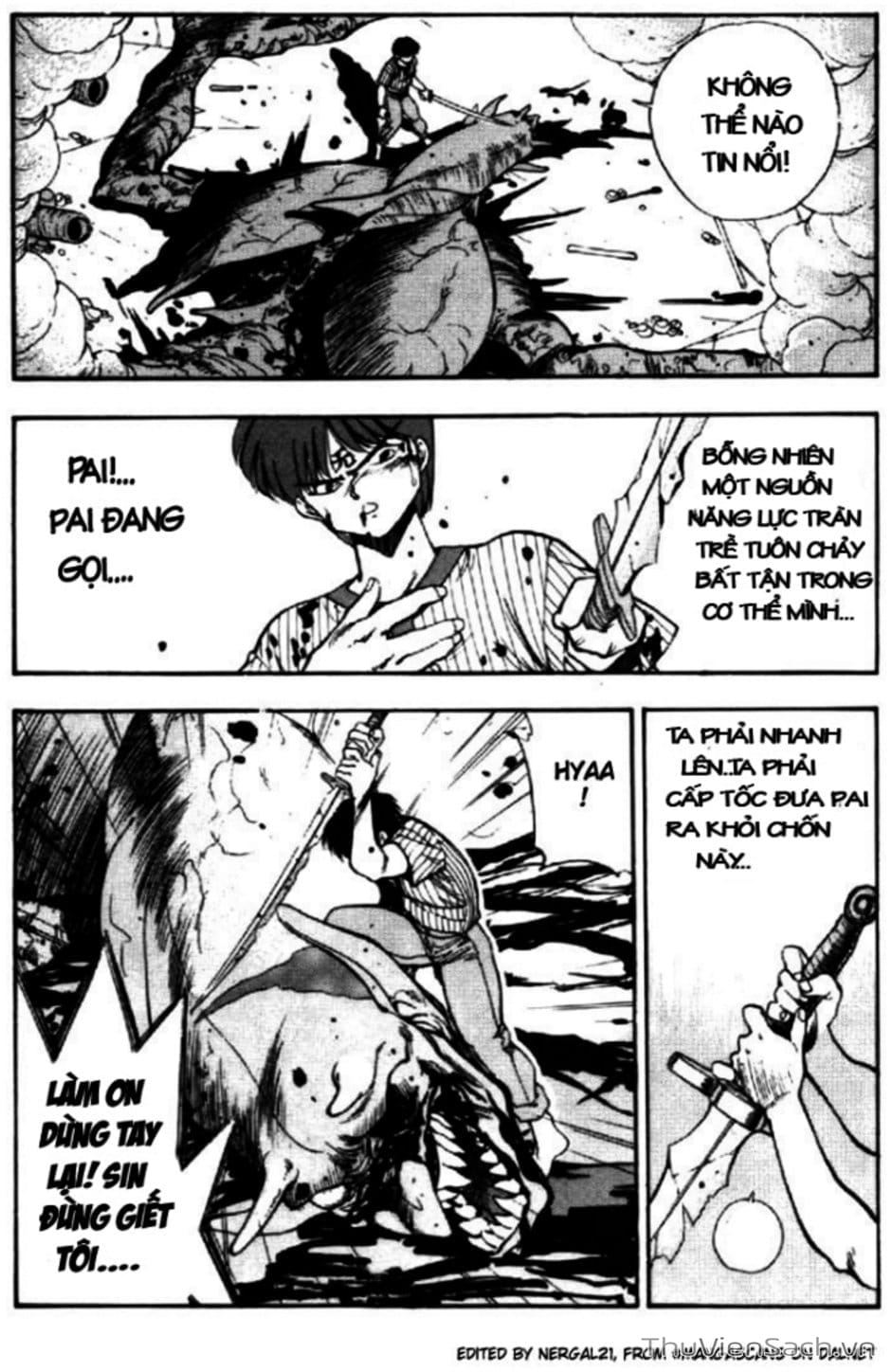 Truyện Tranh Cô Bé Ba Mắt - 3X3 Eyes trang 6