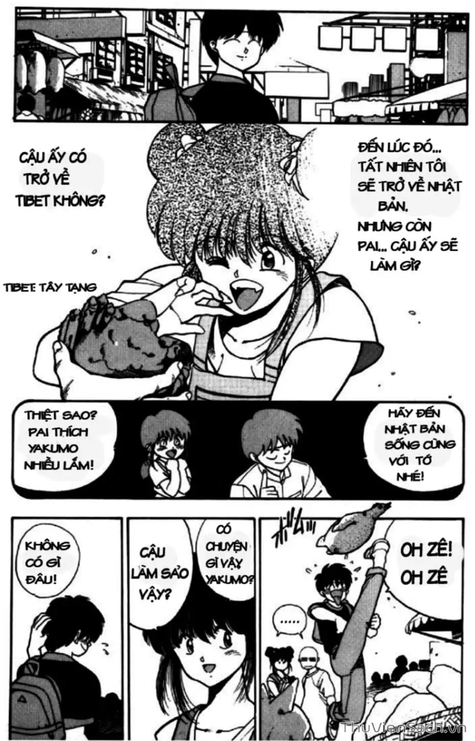 Truyện Tranh Cô Bé Ba Mắt - 3X3 Eyes trang 6