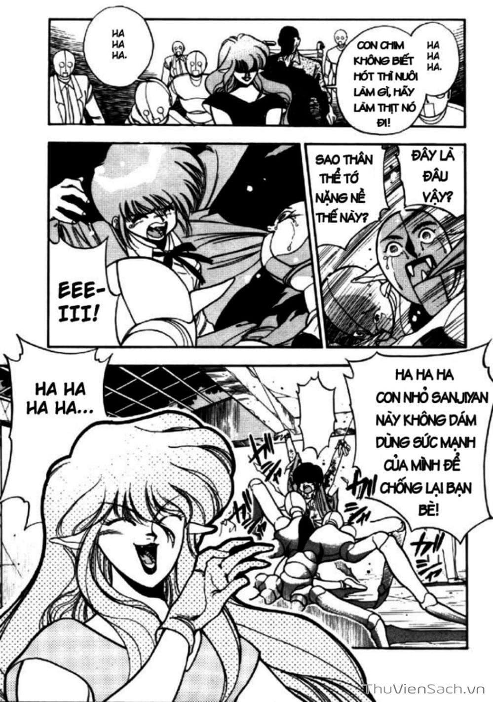 Truyện Tranh Cô Bé Ba Mắt - 3X3 Eyes trang 6