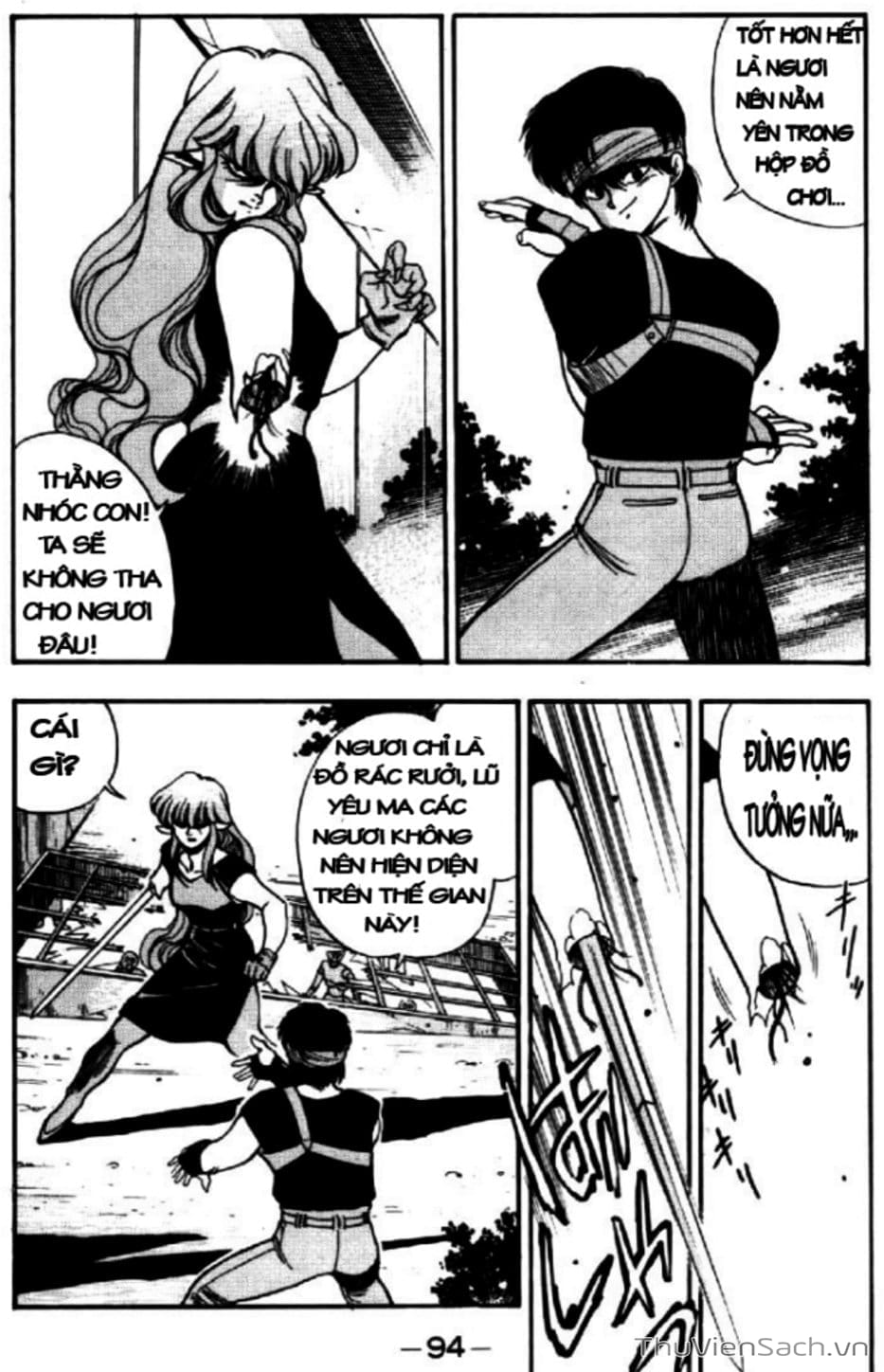 Truyện Tranh Cô Bé Ba Mắt - 3X3 Eyes trang 6