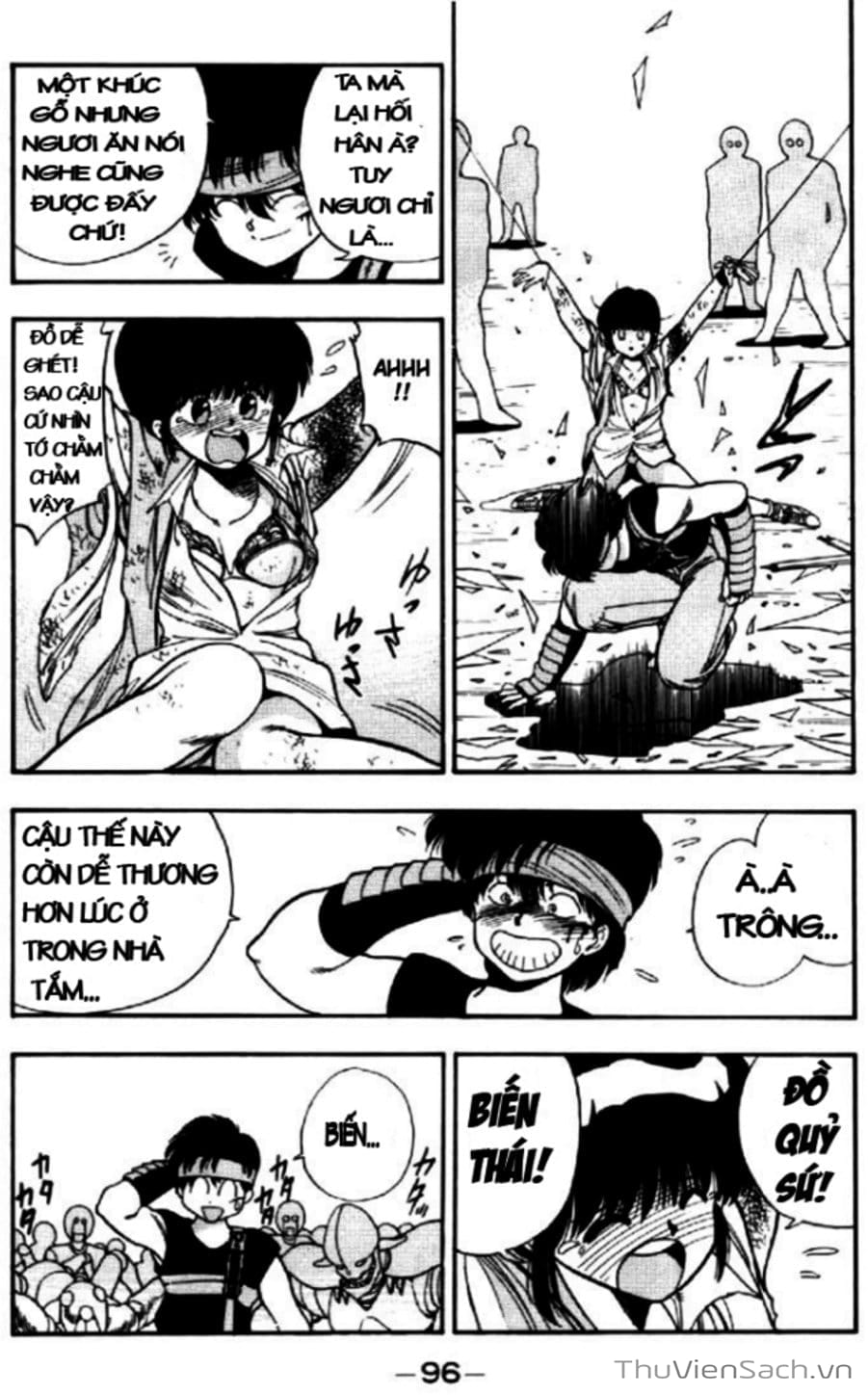 Truyện Tranh Cô Bé Ba Mắt - 3X3 Eyes trang 6