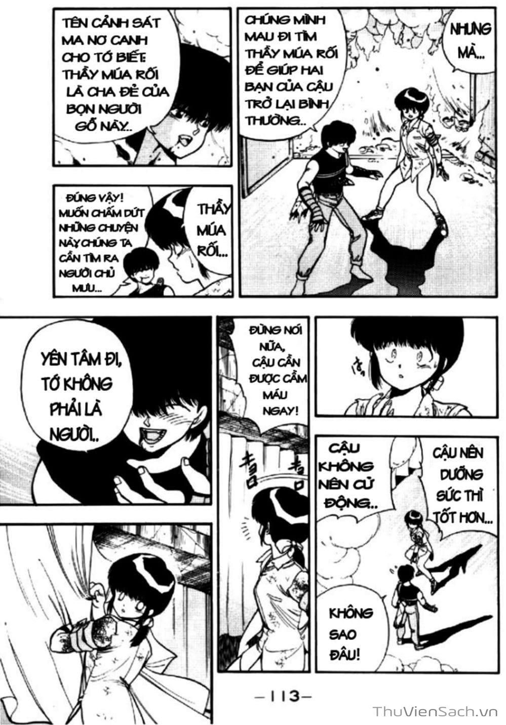 Truyện Tranh Cô Bé Ba Mắt - 3X3 Eyes trang 6