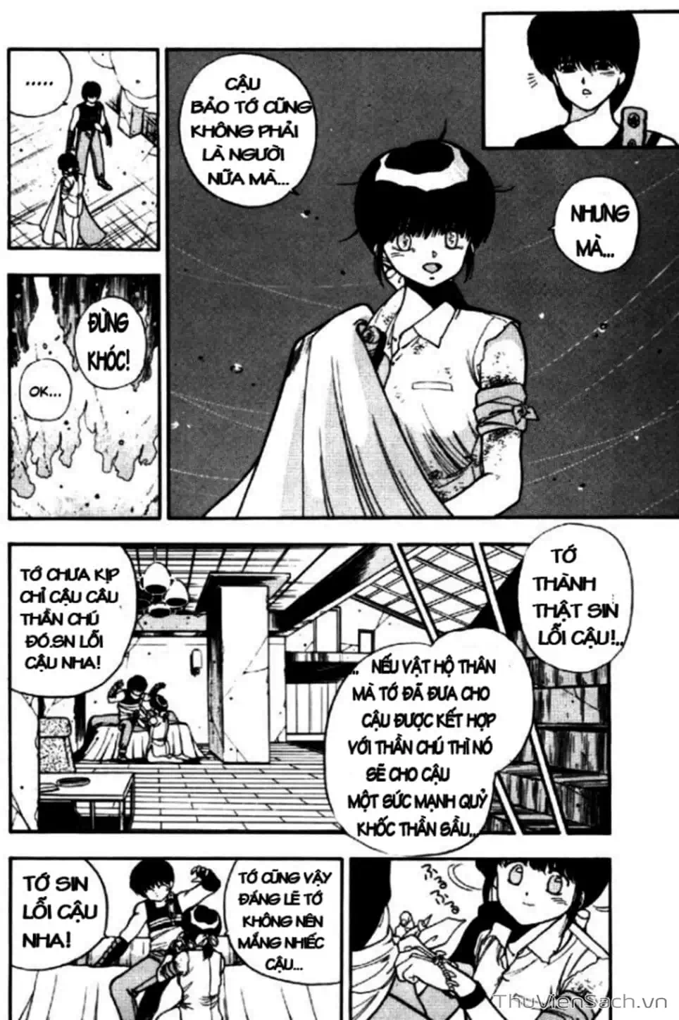 Truyện Tranh Cô Bé Ba Mắt - 3X3 Eyes trang 6