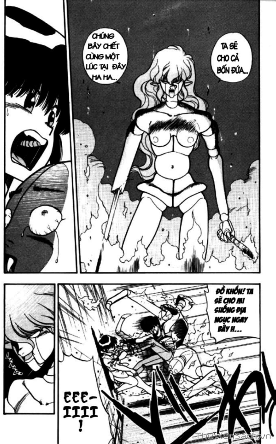 Truyện Tranh Cô Bé Ba Mắt - 3X3 Eyes trang 6