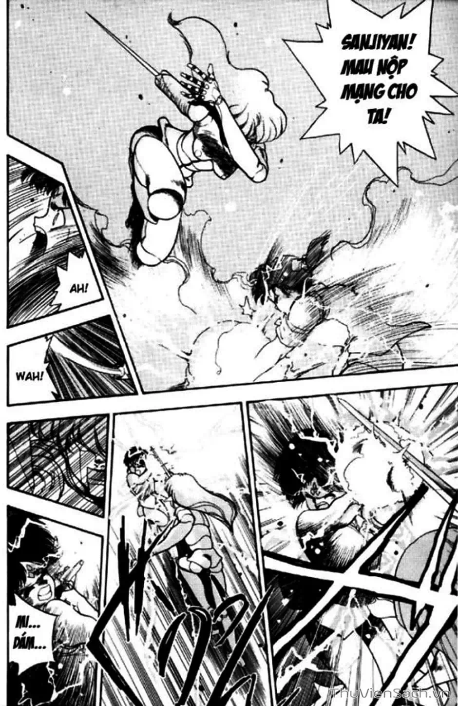 Truyện Tranh Cô Bé Ba Mắt - 3X3 Eyes trang 6