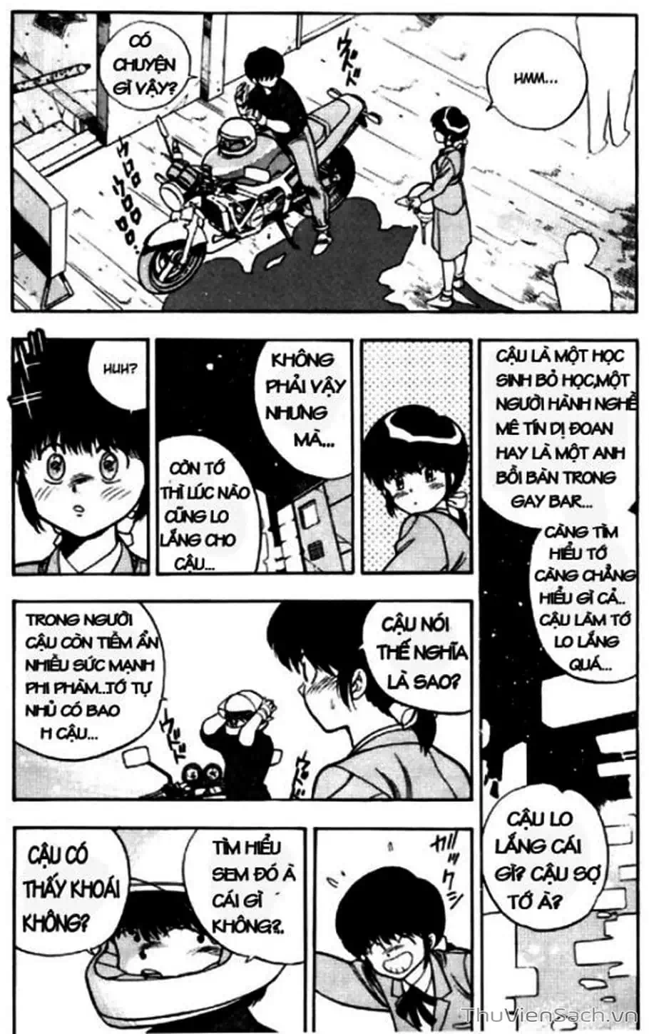 Truyện Tranh Cô Bé Ba Mắt - 3X3 Eyes trang 6