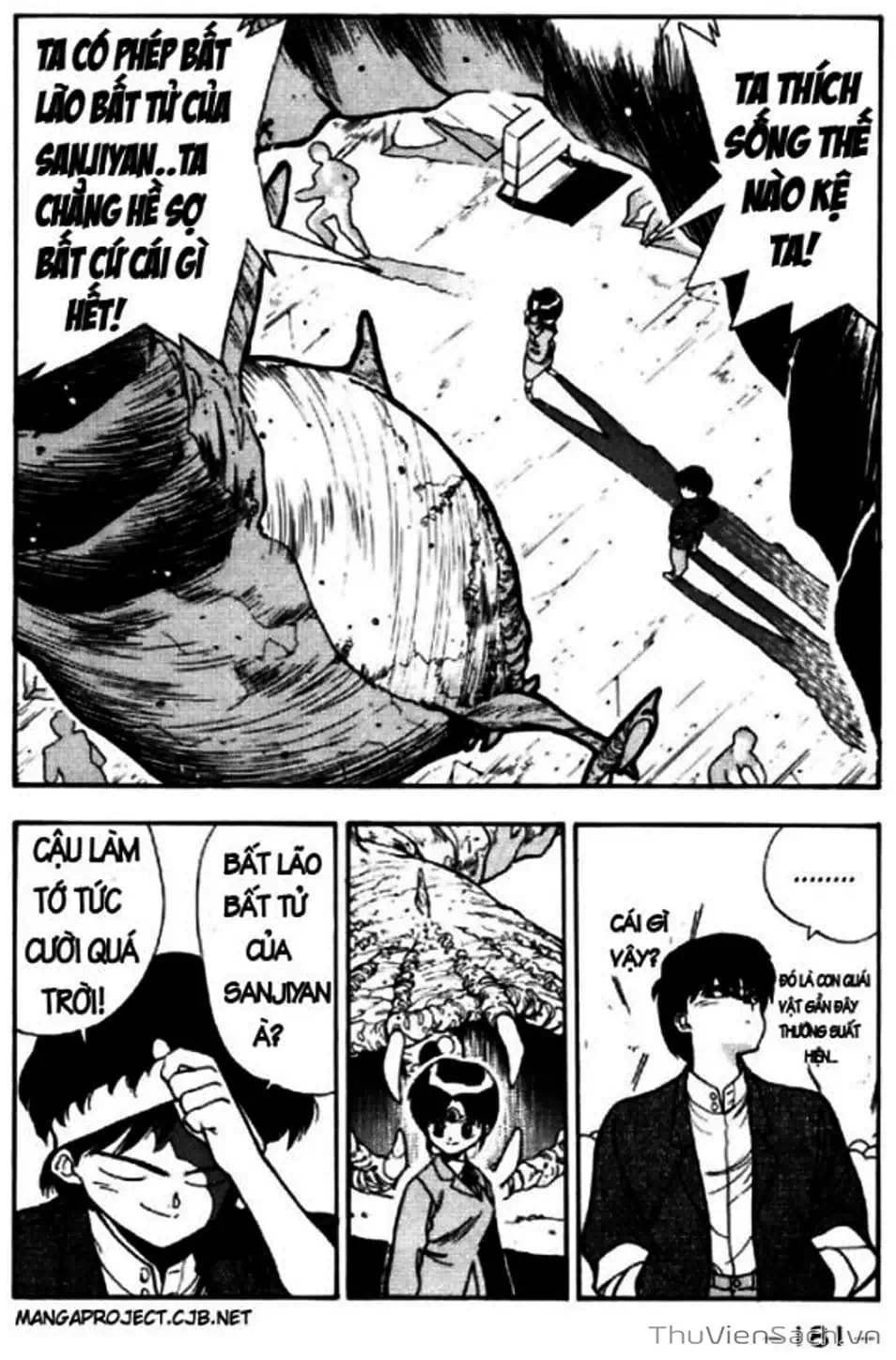 Truyện Tranh Cô Bé Ba Mắt - 3X3 Eyes trang 6