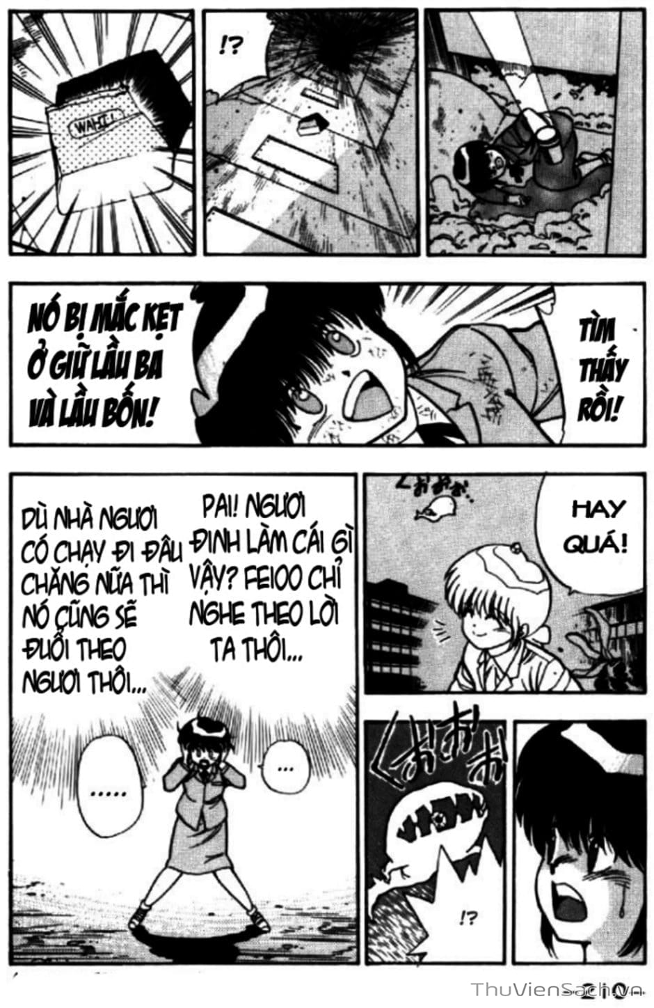 Truyện Tranh Cô Bé Ba Mắt - 3X3 Eyes trang 6