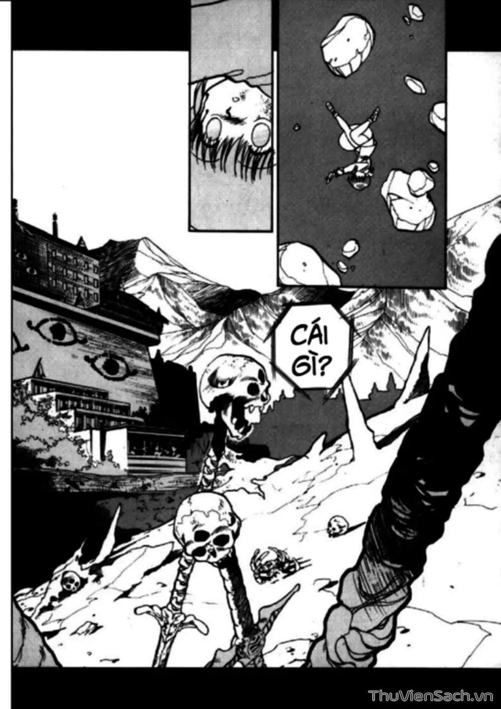 Truyện Tranh Cô Bé Ba Mắt - 3X3 Eyes trang 6