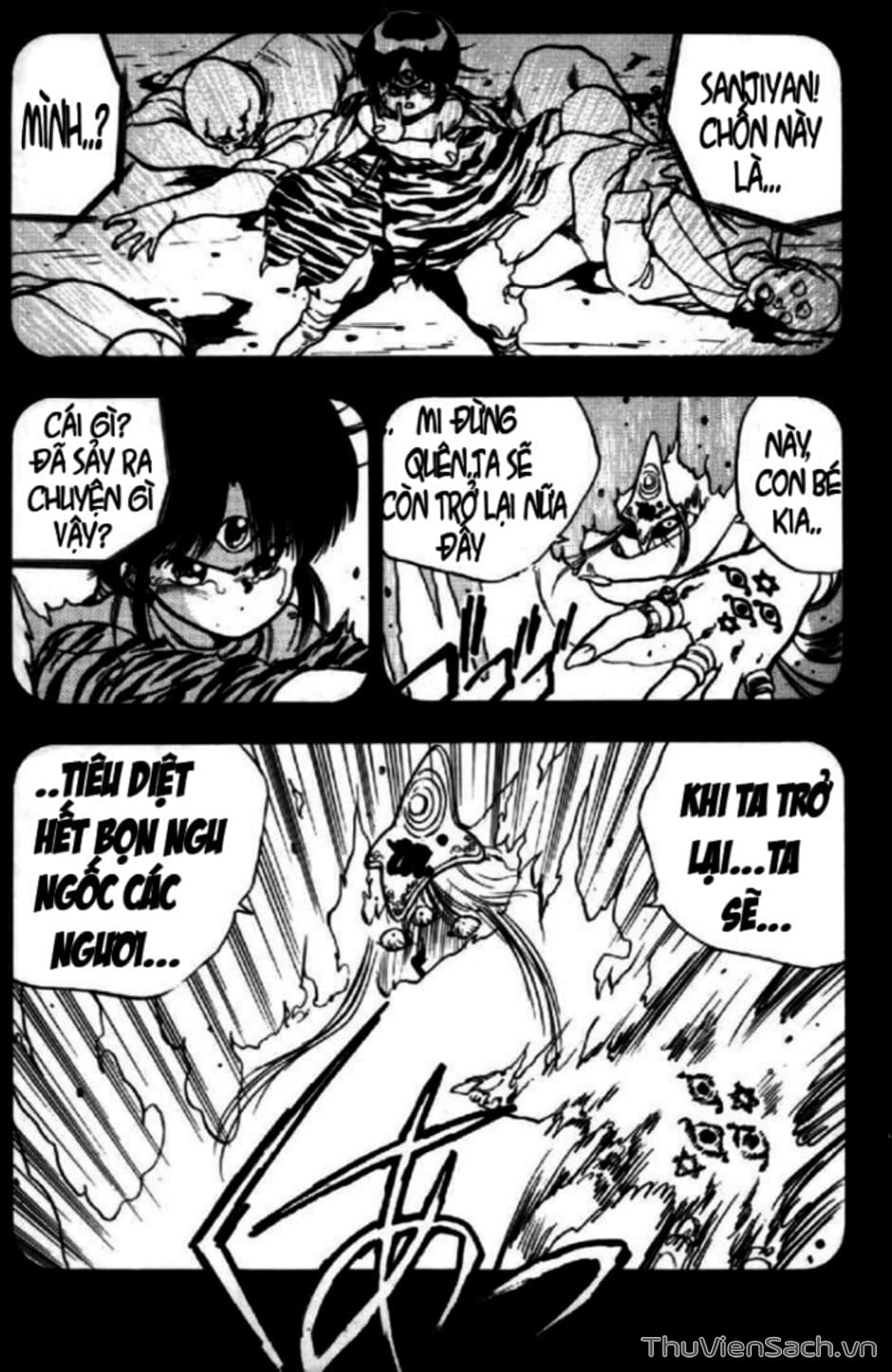 Truyện Tranh Cô Bé Ba Mắt - 3X3 Eyes trang 6