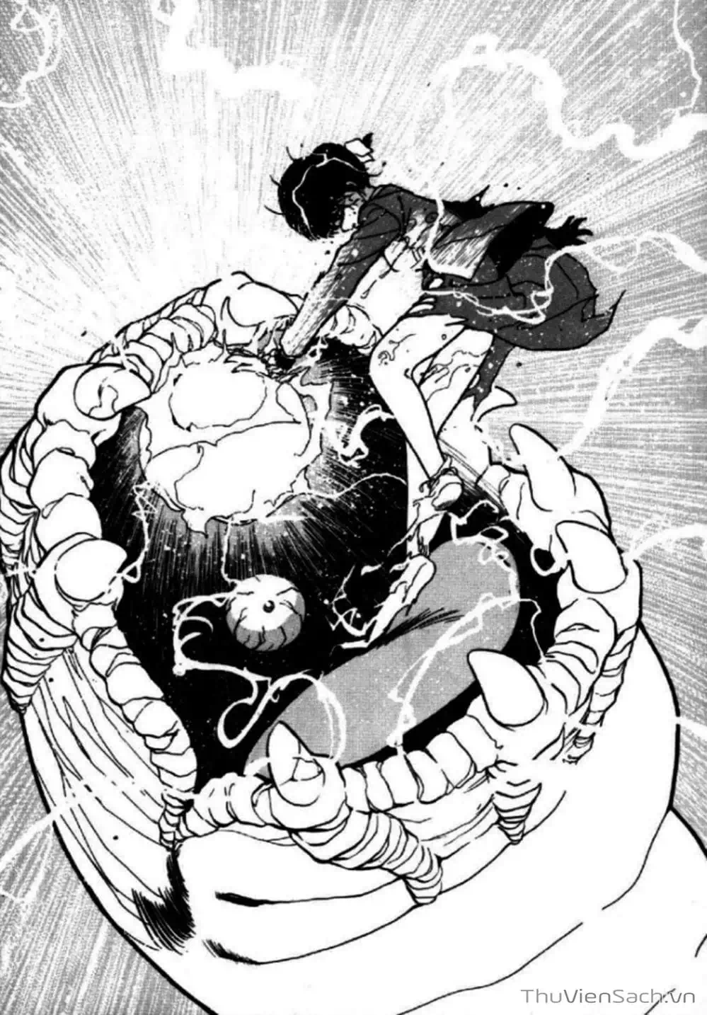 Truyện Tranh Cô Bé Ba Mắt - 3X3 Eyes trang 6