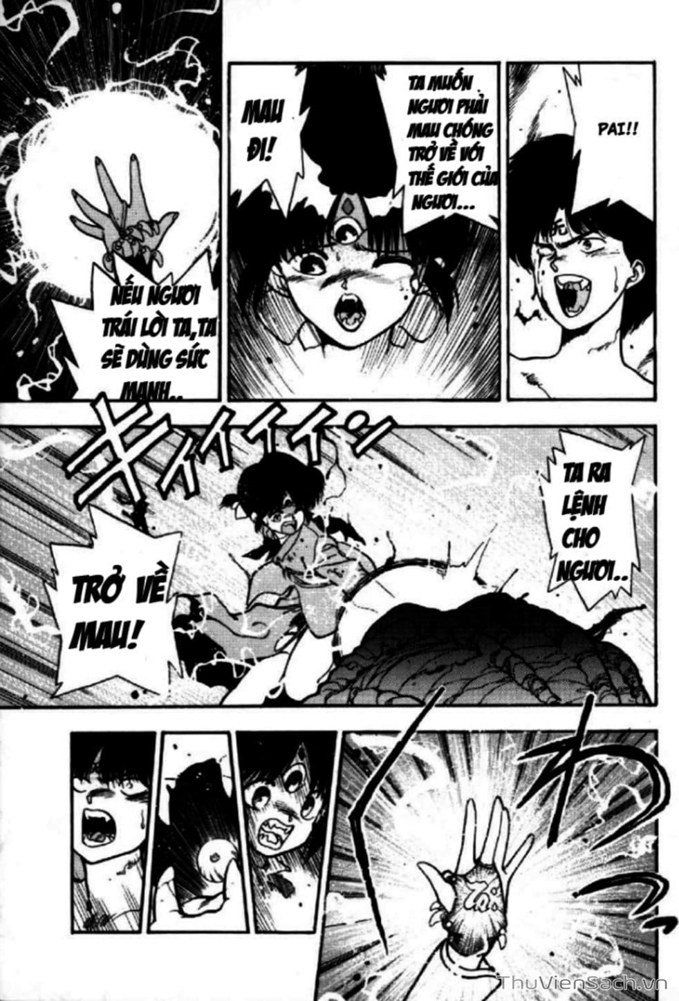 Truyện Tranh Cô Bé Ba Mắt - 3X3 Eyes trang 6