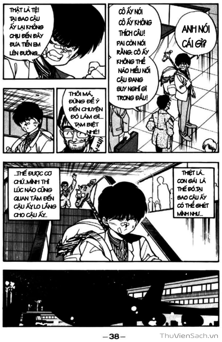 Truyện Tranh Cô Bé Ba Mắt - 3X3 Eyes trang 6