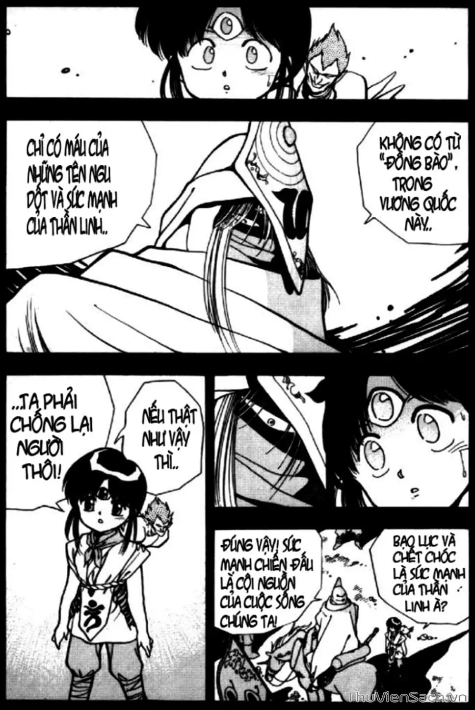 Truyện Tranh Cô Bé Ba Mắt - 3X3 Eyes trang 6