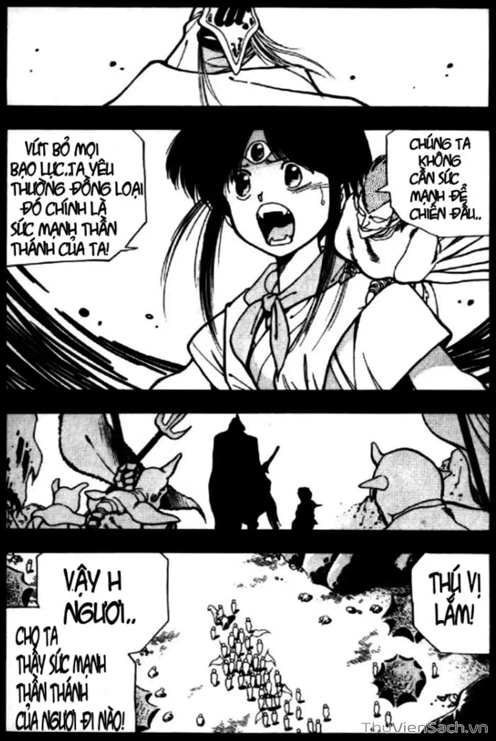 Truyện Tranh Cô Bé Ba Mắt - 3X3 Eyes trang 6