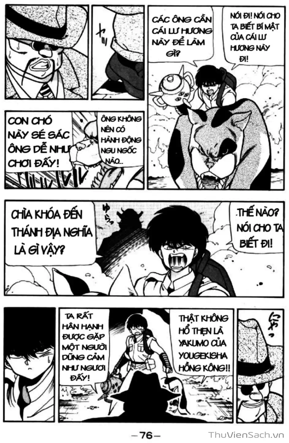 Truyện Tranh Cô Bé Ba Mắt - 3X3 Eyes trang 6