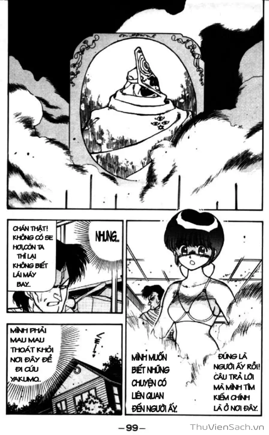 Truyện Tranh Cô Bé Ba Mắt - 3X3 Eyes trang 6