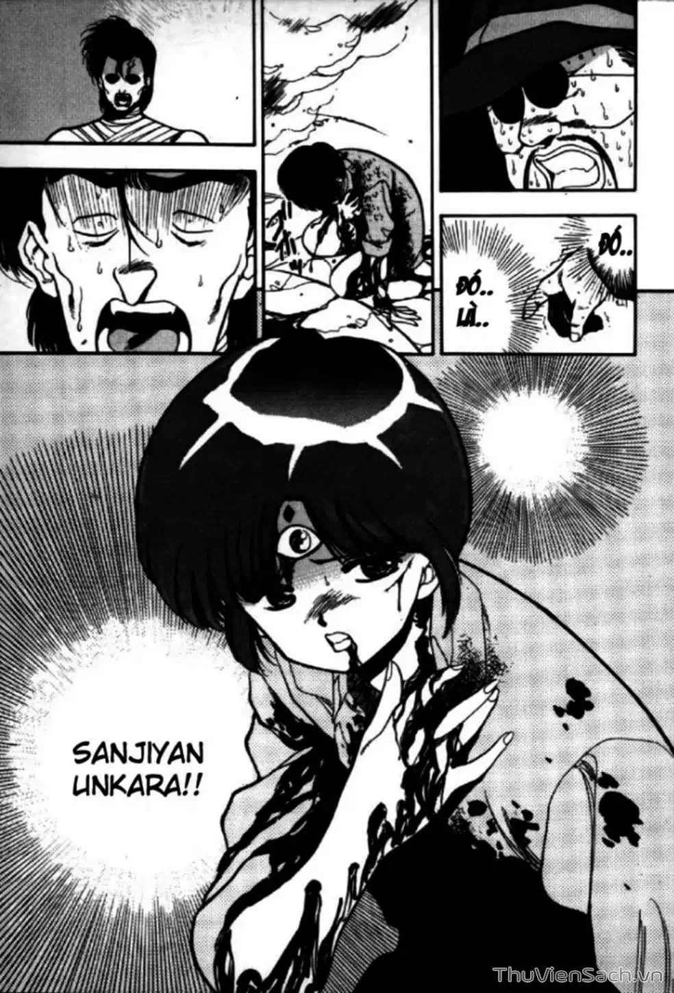 Truyện Tranh Cô Bé Ba Mắt - 3X3 Eyes trang 6