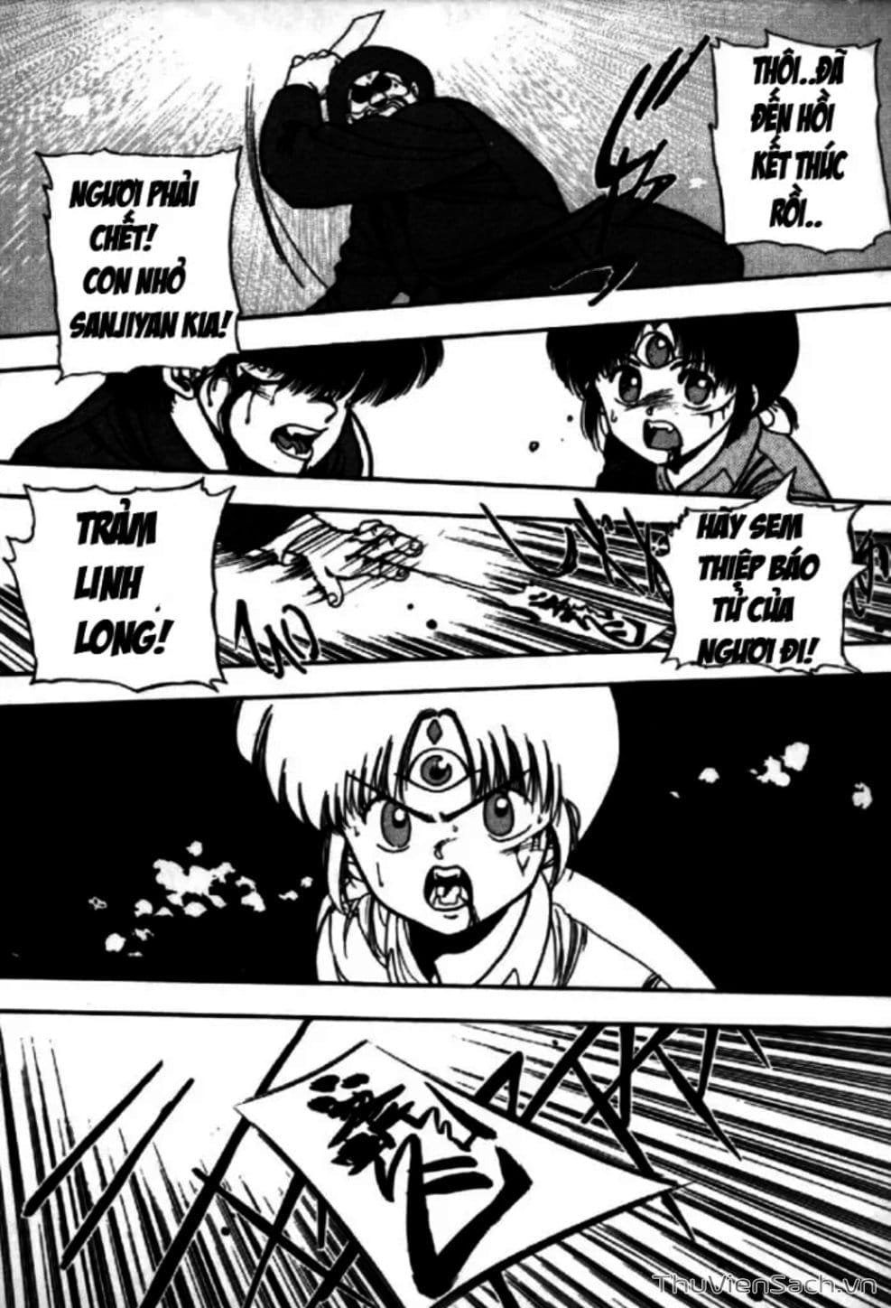 Truyện Tranh Cô Bé Ba Mắt - 3X3 Eyes trang 6