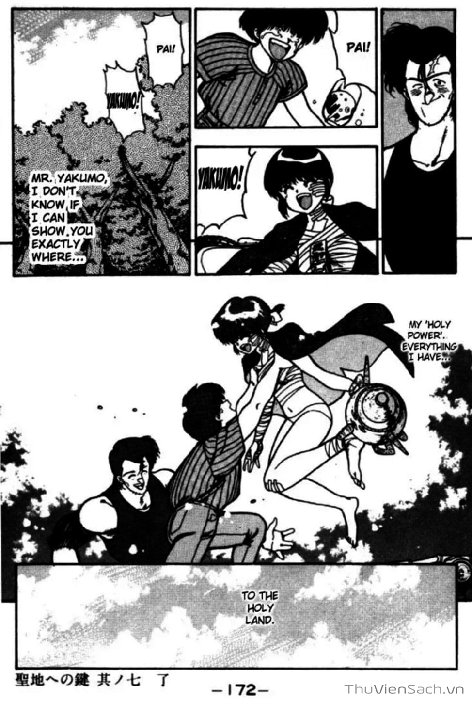 Truyện Tranh Cô Bé Ba Mắt - 3X3 Eyes trang 6