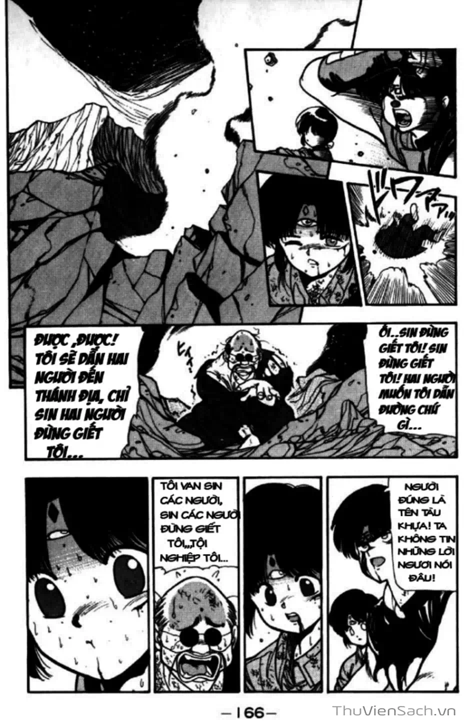 Truyện Tranh Cô Bé Ba Mắt - 3X3 Eyes trang 6