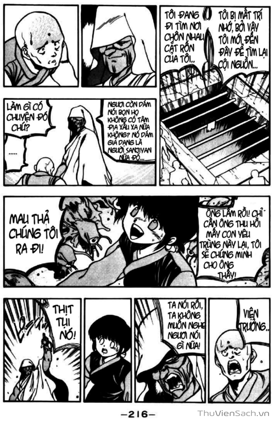 Truyện Tranh Cô Bé Ba Mắt - 3X3 Eyes trang 6