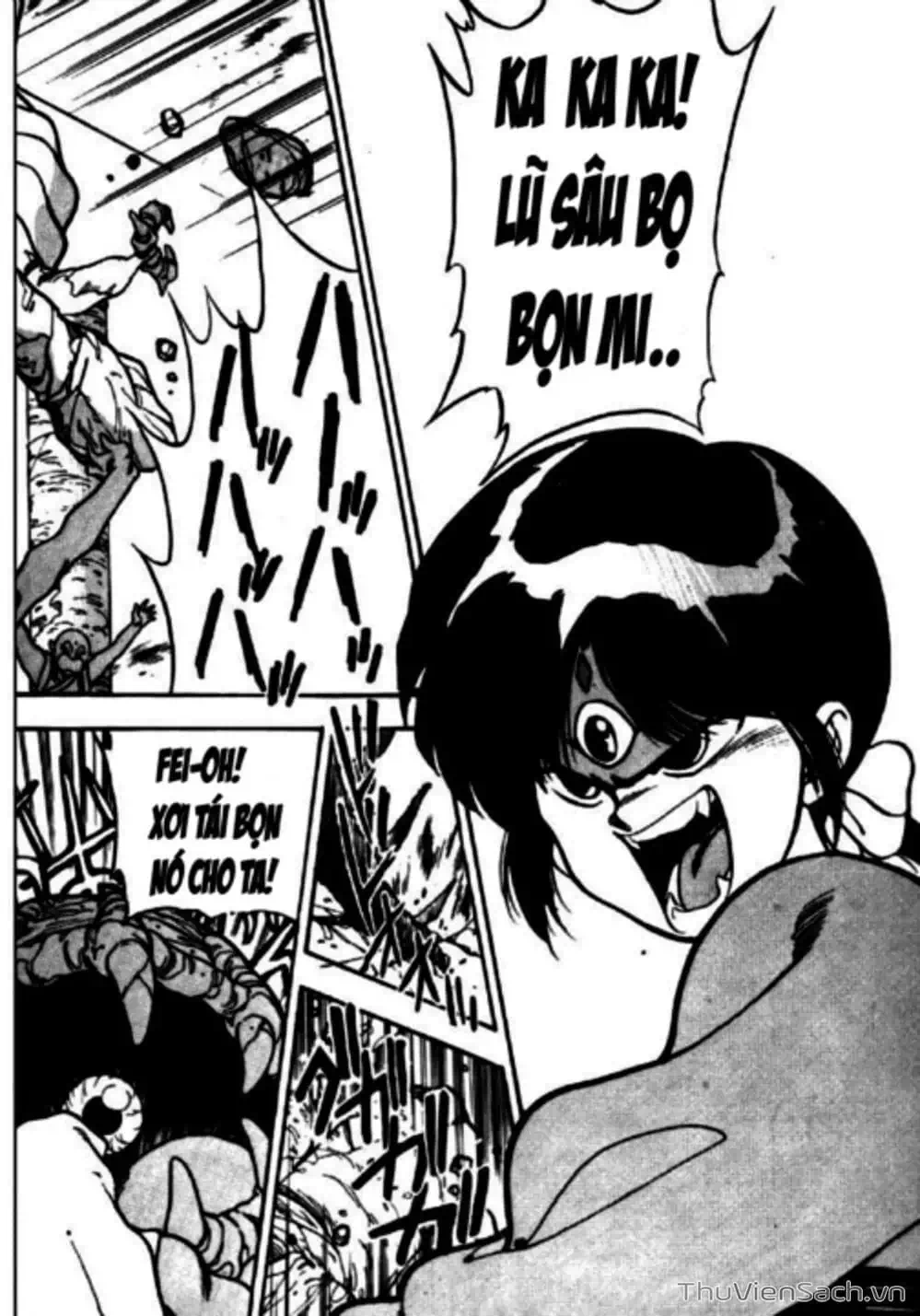 Truyện Tranh Cô Bé Ba Mắt - 3X3 Eyes trang 6