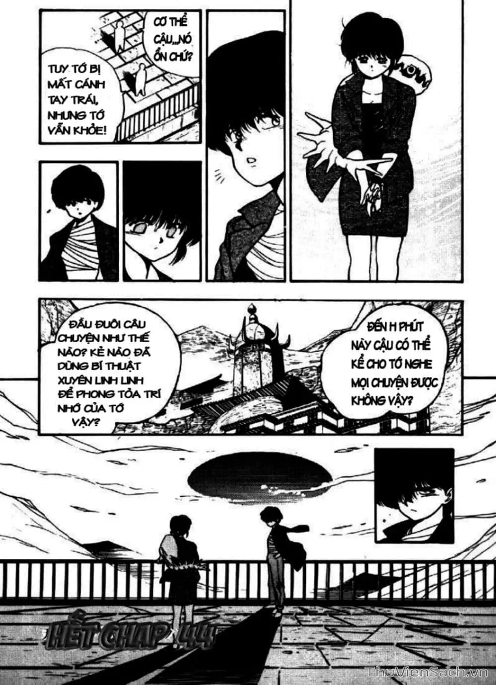 Truyện Tranh Cô Bé Ba Mắt - 3X3 Eyes trang 6