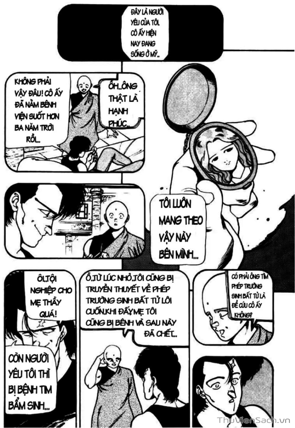 Truyện Tranh Cô Bé Ba Mắt - 3X3 Eyes trang 6