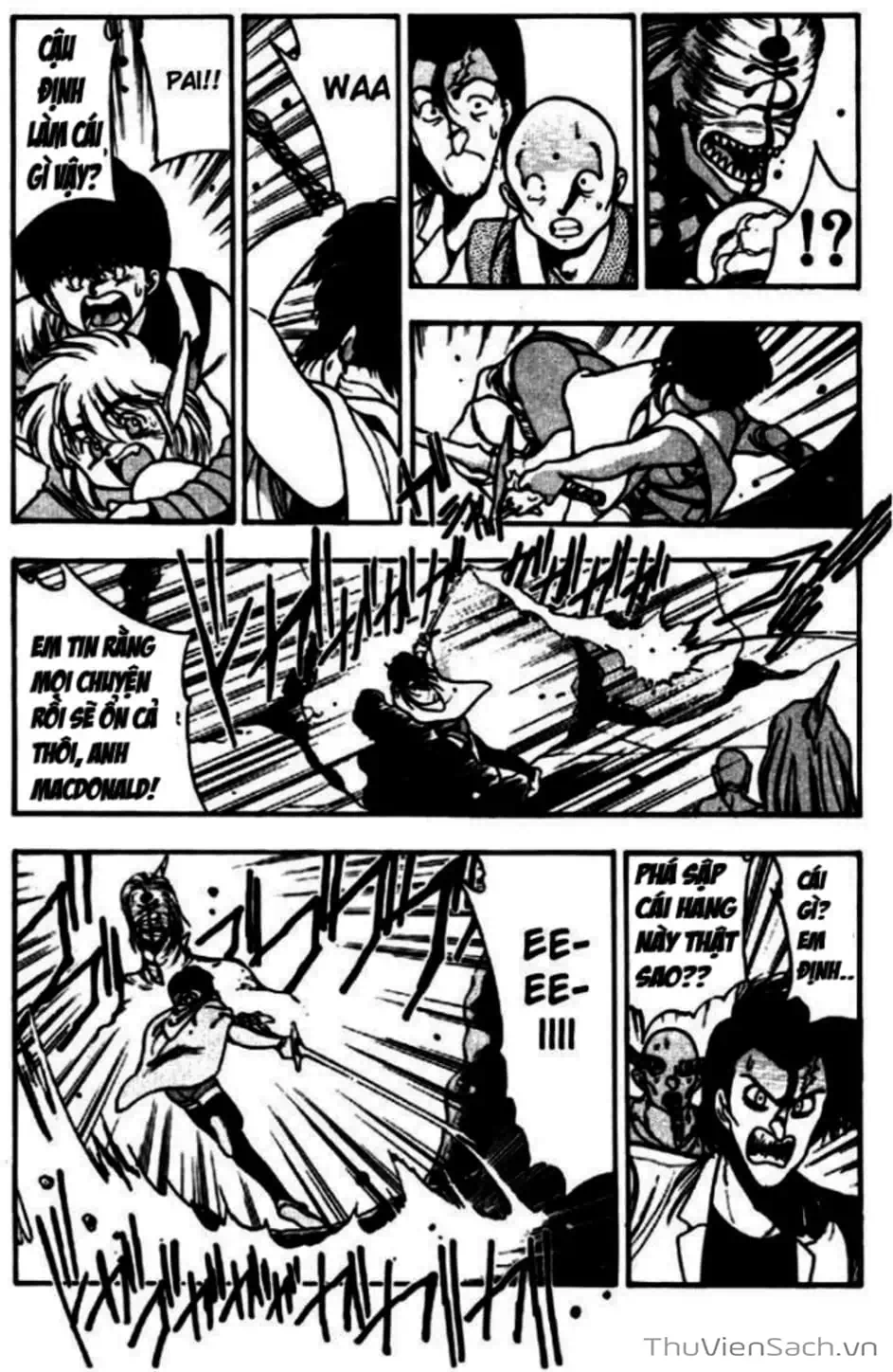 Truyện Tranh Cô Bé Ba Mắt - 3X3 Eyes trang 6