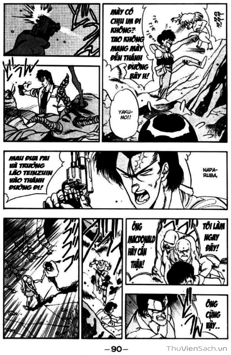 Truyện Tranh Cô Bé Ba Mắt - 3X3 Eyes trang 6