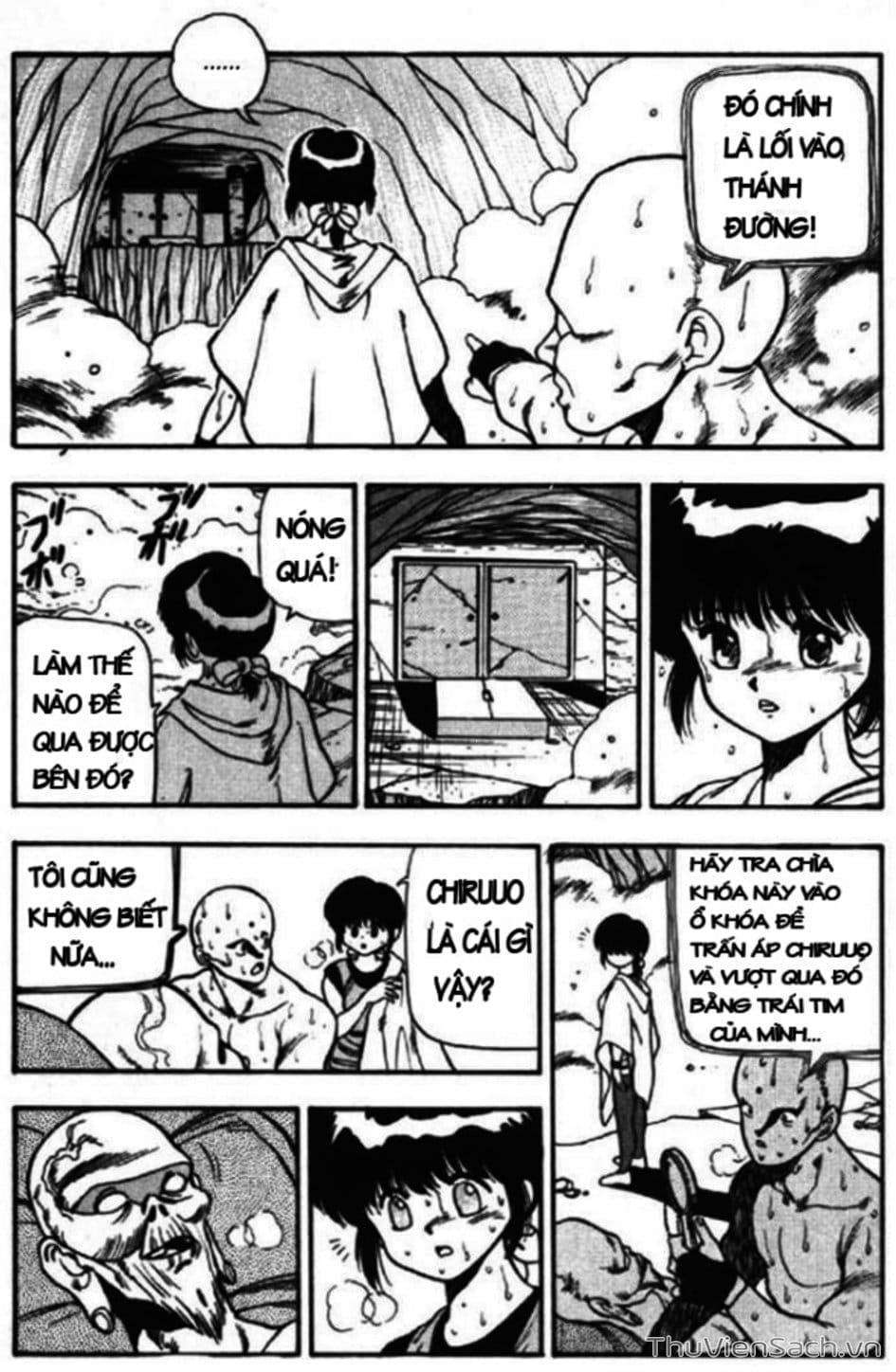 Truyện Tranh Cô Bé Ba Mắt - 3X3 Eyes trang 6