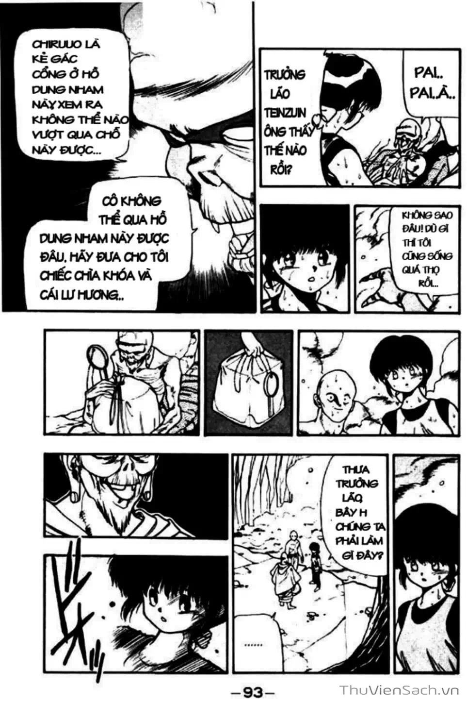 Truyện Tranh Cô Bé Ba Mắt - 3X3 Eyes trang 6