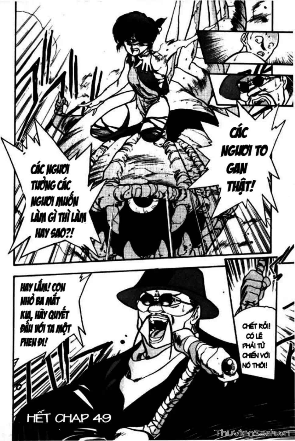 Truyện Tranh Cô Bé Ba Mắt - 3X3 Eyes trang 6