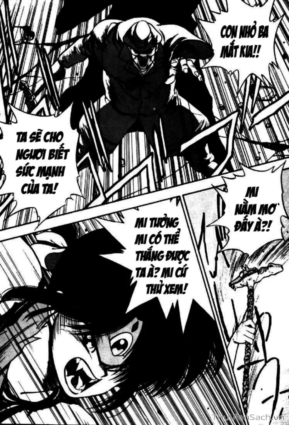 Truyện Tranh Cô Bé Ba Mắt - 3X3 Eyes trang 6