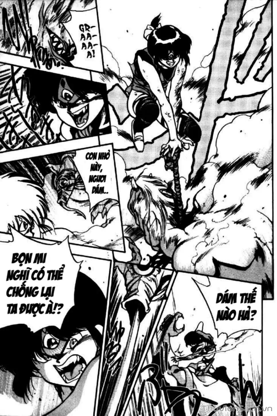 Truyện Tranh Cô Bé Ba Mắt - 3X3 Eyes trang 6