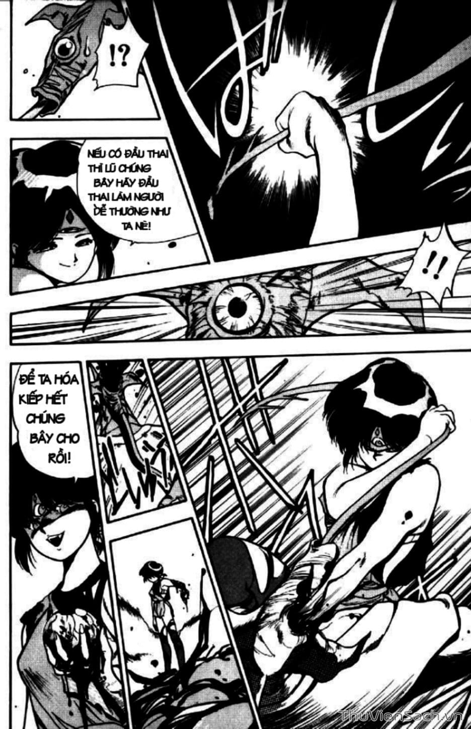 Truyện Tranh Cô Bé Ba Mắt - 3X3 Eyes trang 6