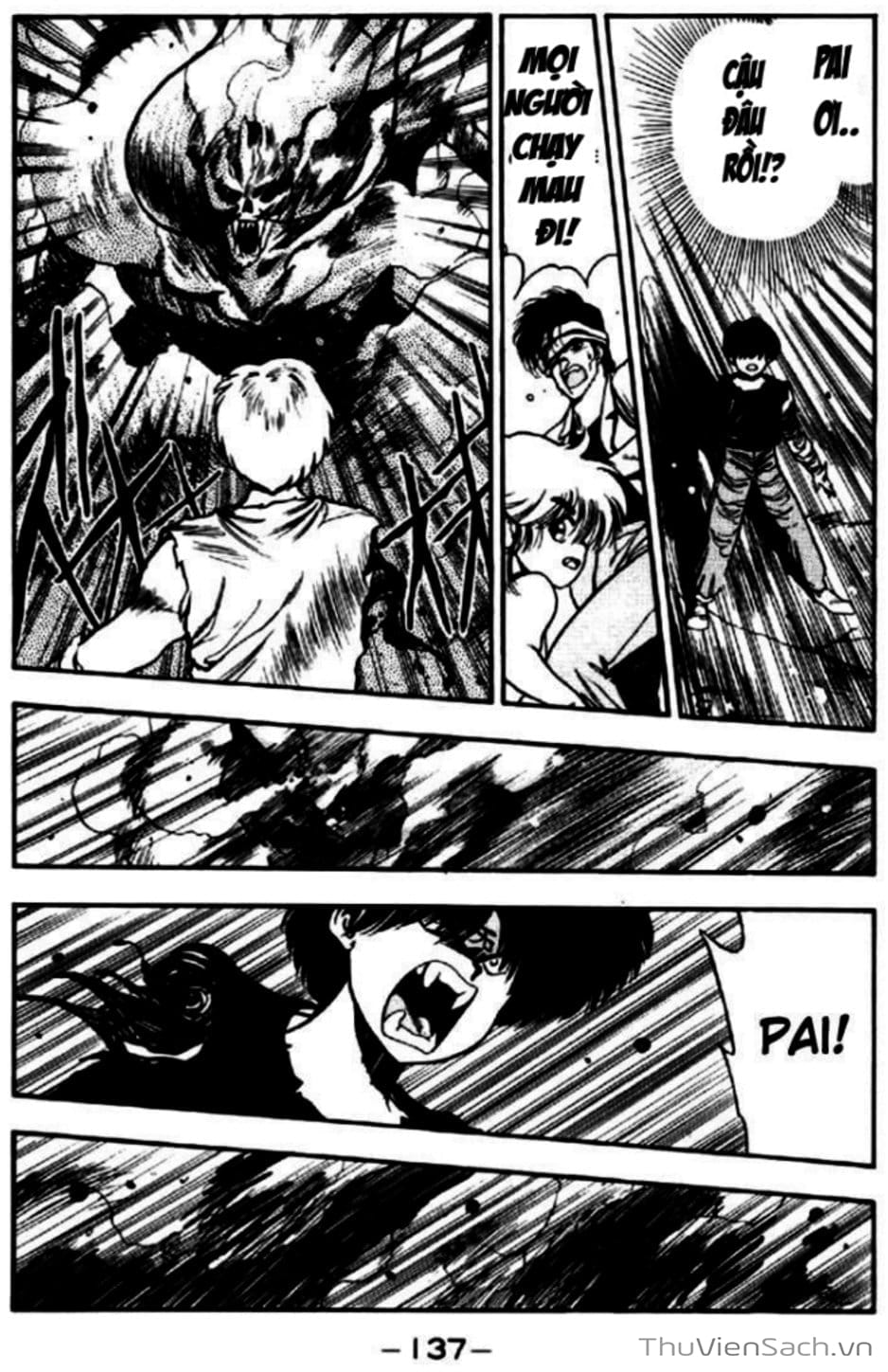 Truyện Tranh Cô Bé Ba Mắt - 3X3 Eyes trang 6