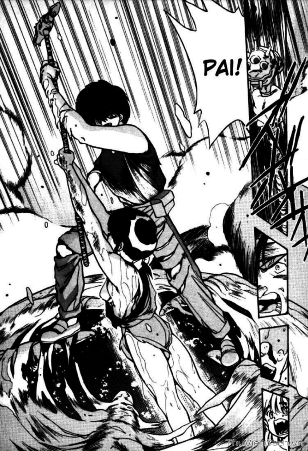 Truyện Tranh Cô Bé Ba Mắt - 3X3 Eyes trang 6