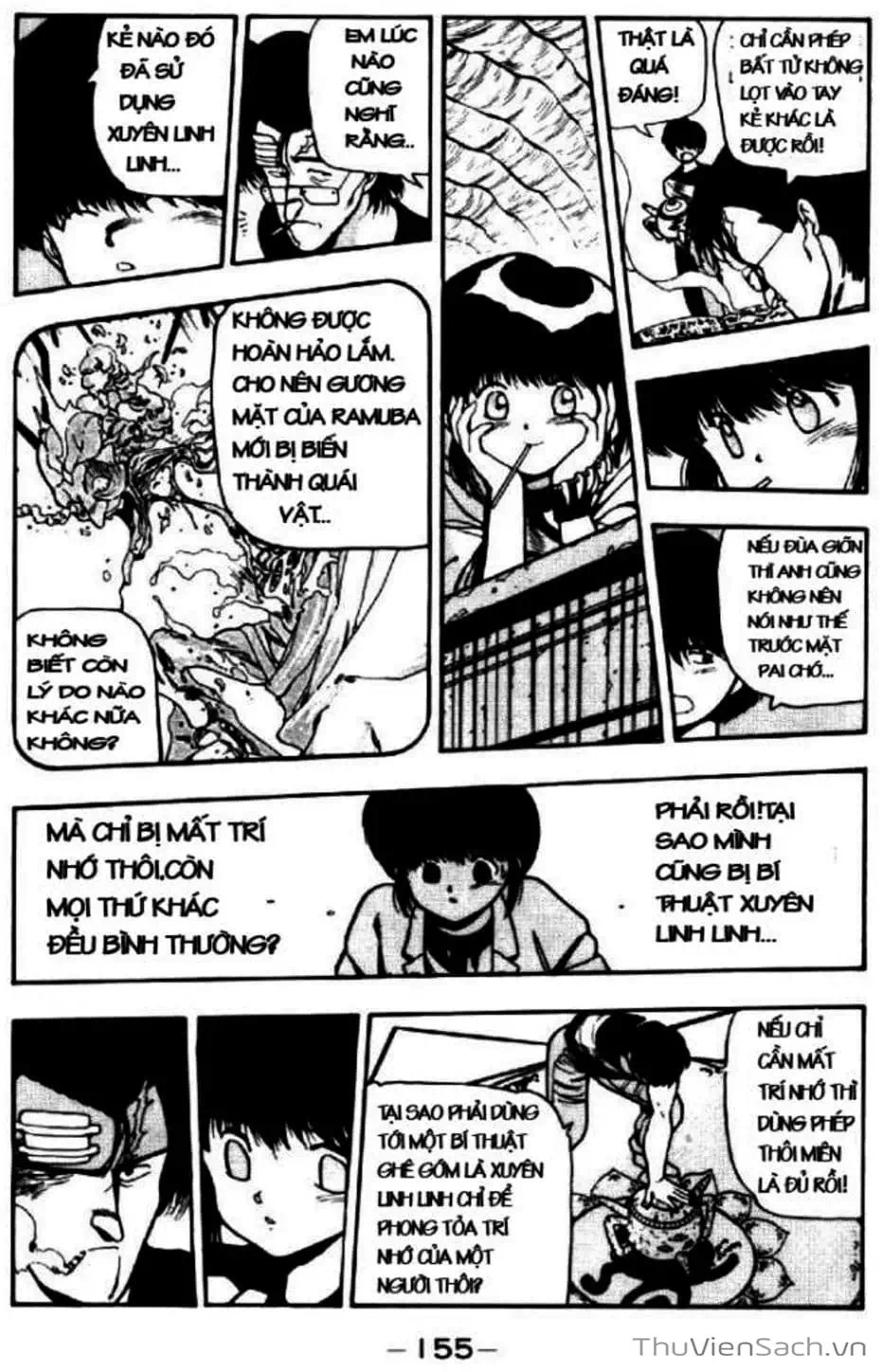 Truyện Tranh Cô Bé Ba Mắt - 3X3 Eyes trang 6