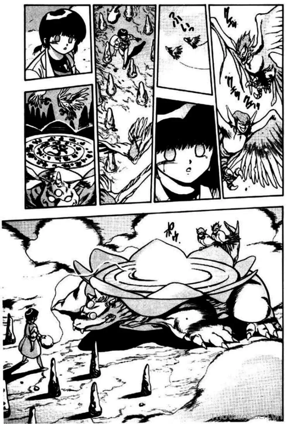 Truyện Tranh Cô Bé Ba Mắt - 3X3 Eyes trang 6