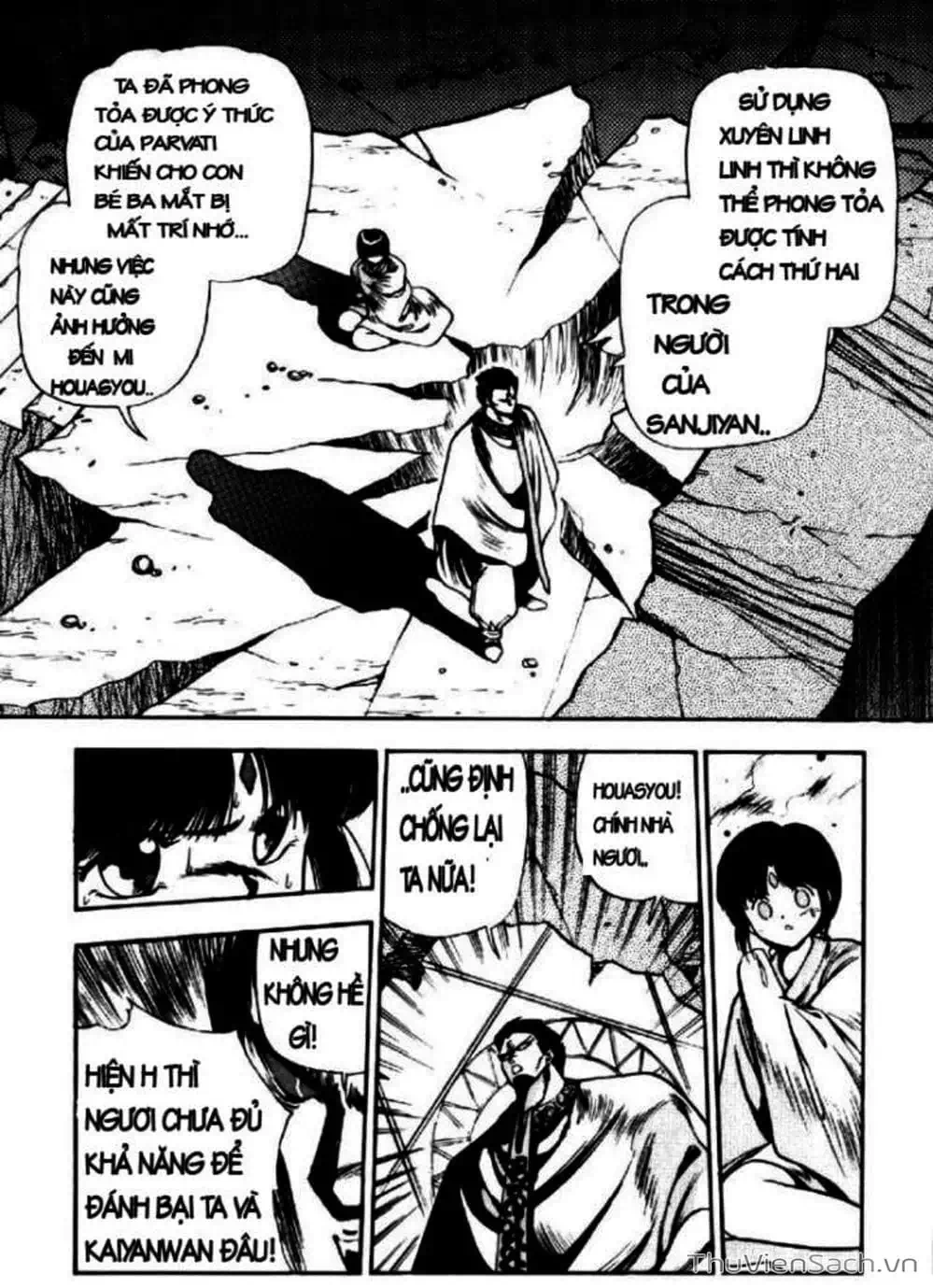 Truyện Tranh Cô Bé Ba Mắt - 3X3 Eyes trang 6