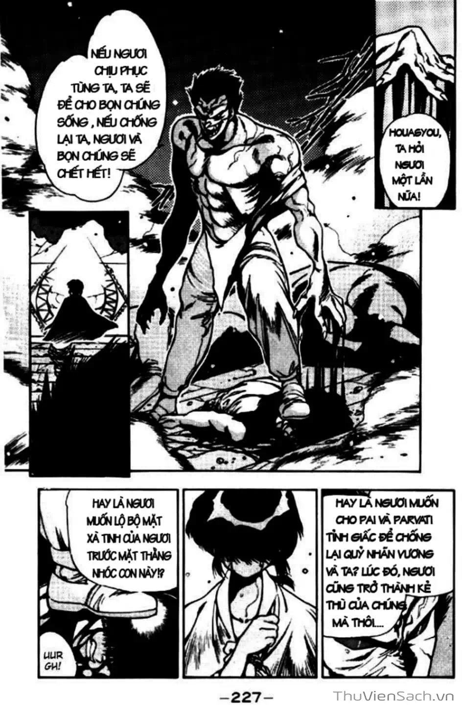 Truyện Tranh Cô Bé Ba Mắt - 3X3 Eyes trang 6