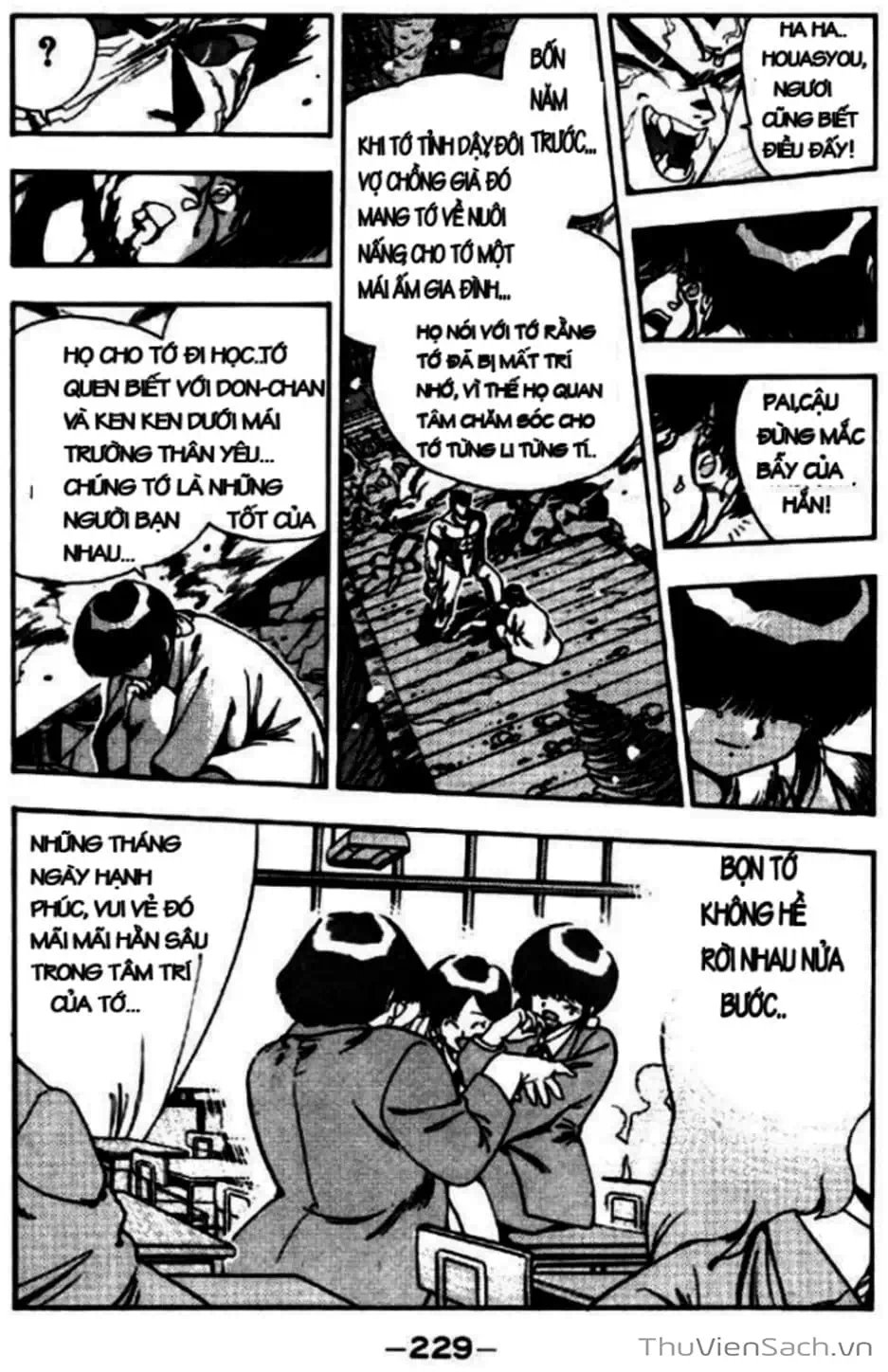 Truyện Tranh Cô Bé Ba Mắt - 3X3 Eyes trang 6